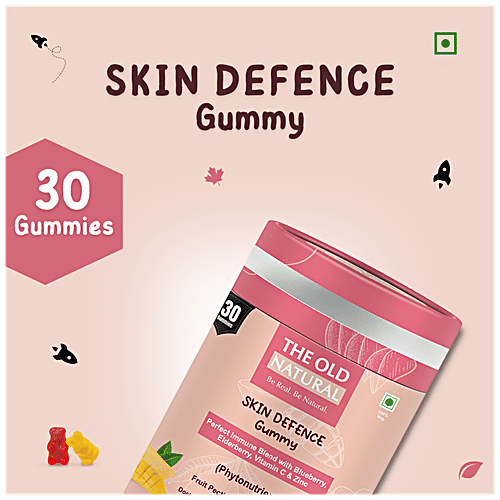 Buy The Old Natural Skin Defence Fruit Pectin Gummies Tangy Mango