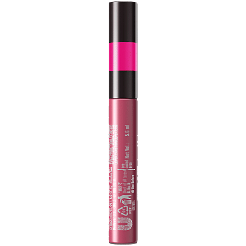 Elle 18 Lit Lip Colour Matte Liquid Lipstick, 5.6 ml Mauve Opera Lightweight Matte Formula, Soft & Comfortable