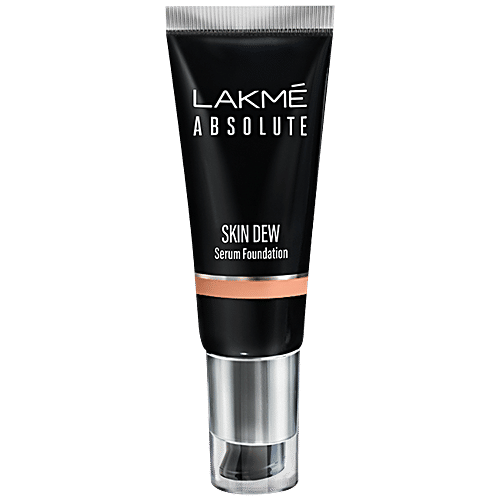 Lakme Absolute - Skin Dew Serum Foundation, Nourished & Hydrated, 30 g Cool Rose 