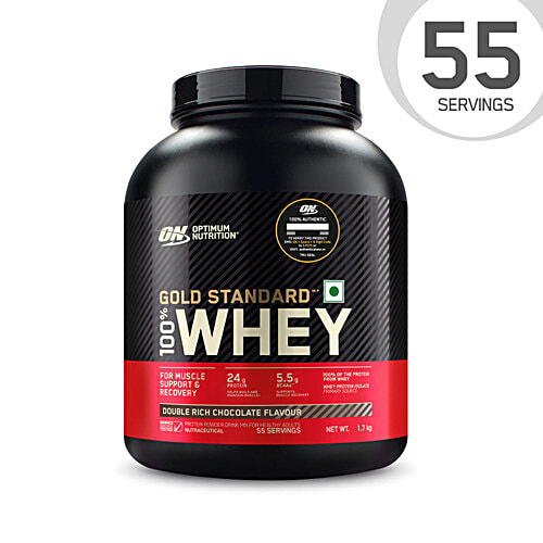 Buy Optimum Nutrition Gold Standard 100 Whey Protein Powder Double