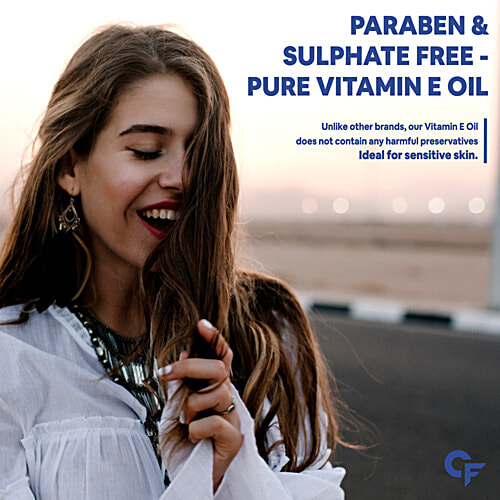 Carbamide Forte Vitamin E Oil 30000 IU - Natural, For Skin, Hair & Stretch Marks, 30 ml  