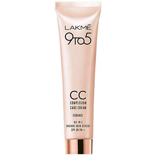Buy Lakme 9To5 CC Complexion Care Cream Caramel, AllIn1, With SPF