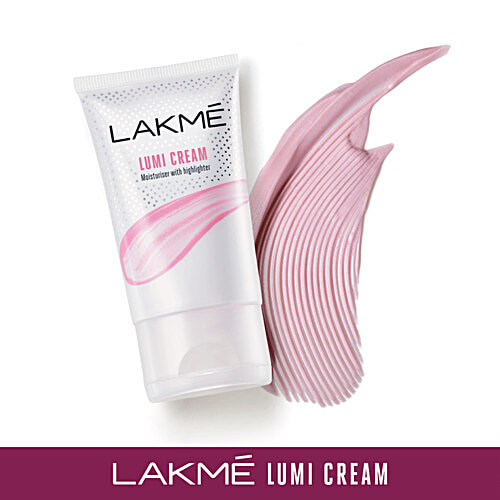 Lakme Lumi Skin - Moisturiser With Highlighter, Non-Greasy, 60 g  