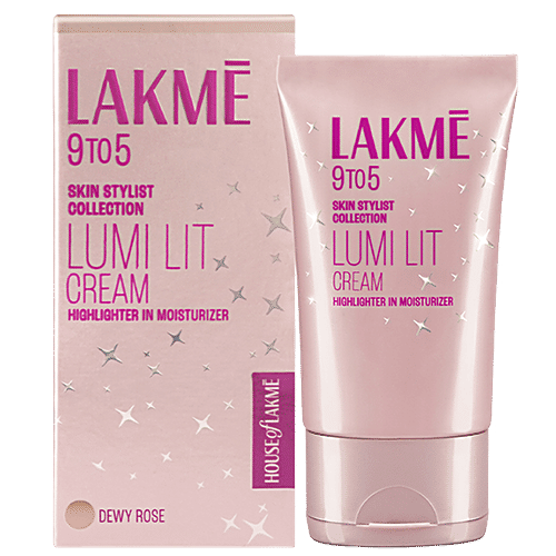 Lakme Lumi Skin - Moisturiser With Highlighter, Non-Greasy, 60 g  