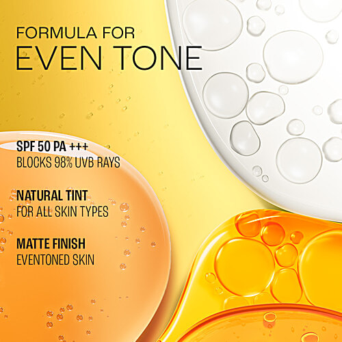 Lakme 9To5 Sun Expert Tint Hint Sunscreen SPF 50 PA+++, 100 ml  For Even-Toned Skin, Non-Sticky Texture, For All Skin Types