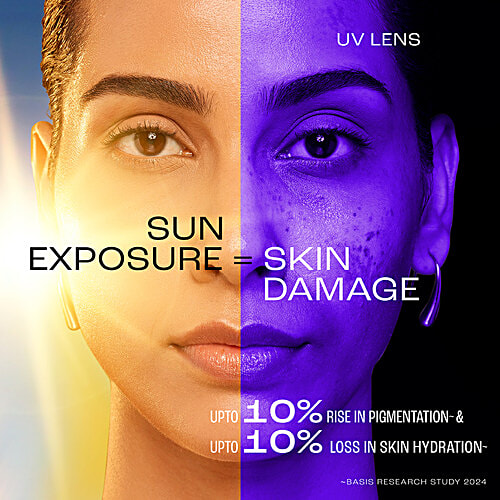 Lakme Sun Expert Gel Sunscreen - SPF 50 PA++++, 50 g  Niacinamide, Water-Light, For Normal To Oily Skin, No White Cast