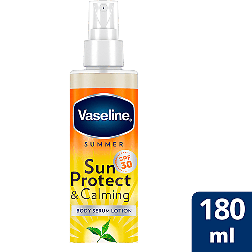 Buy Vaseline Summer Body Serum Lotion Sun Protect & Cooling, With SPF
