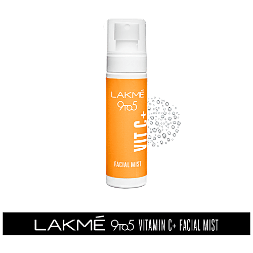 Lakme 9To5 Vit C+ Facial Mist - Refreshes & Hydrates Skin, 100 ml  