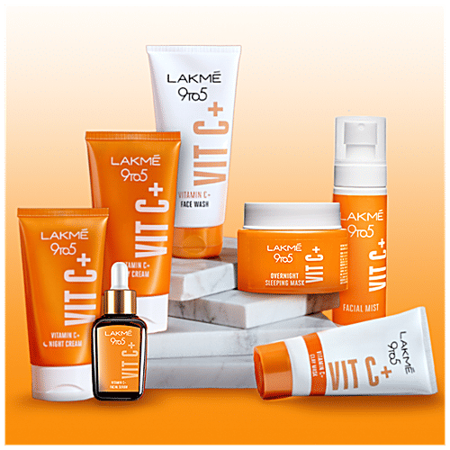Lakme 9To5 Vit C+ Facial Mist - Refreshes & Hydrates Skin, 100 ml  