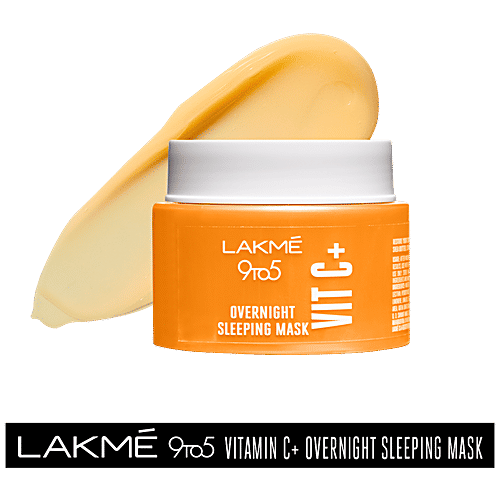 Buy Lakme 9To5 Vit C+ Overnight Sleeping Mask Restores Skin Glow