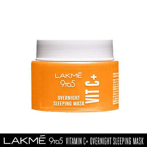 Buy Lakme 9To5 Vit C+ Overnight Sleeping Mask Restores Skin Glow