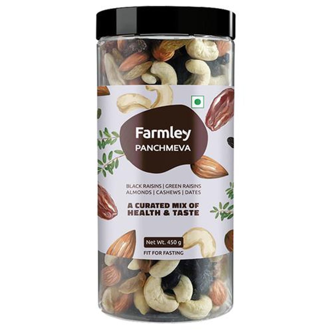 Farmley Premium Panchmewa Superfood Farmley Jar, 450 gm Jar