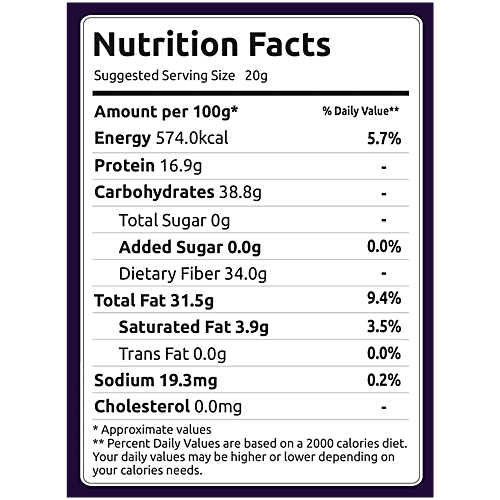 Farmley Chia Seeds, 200 g Natural, 16% Protein Content, Rich In Omega 3 & Fibre