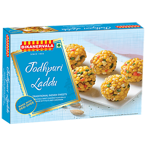 Buy Bikanervala Jodhpuri Laddu Made With Desi Ghee, Traditional