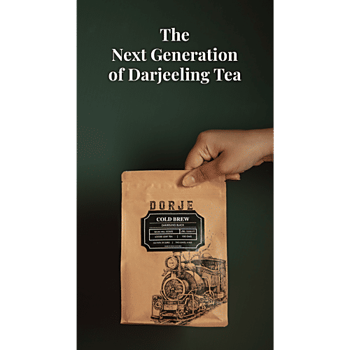 Dorje Cold Brew Darjeeling Black Tea - Bold & Smooth, 250 g  