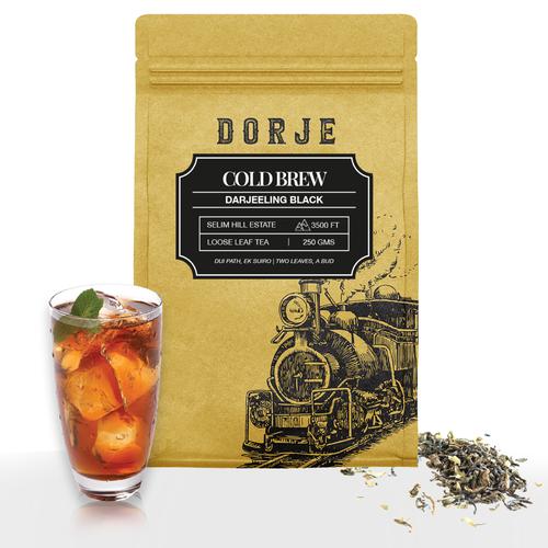 Dorje Cold Brew Darjeeling Black Tea - Bold & Smooth, 250 g  