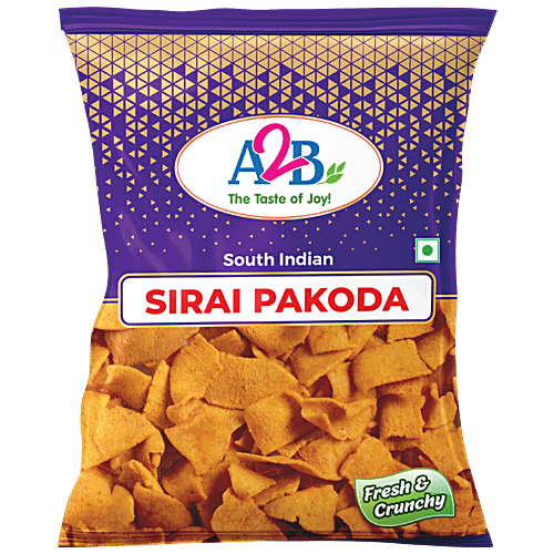 Buy A2B Sirai Pakoda Cereal & Pulses Based Savoury Snack Online at
