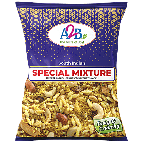 A2B Special Mixture - South Indian Snack, Cereal & Pulses Based Savoury, Crunchy, 200 g  