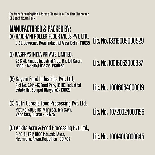 Bagrry's Rolled Oats - Jumbo, High Fibre, High Protein, 1 kg Jar 