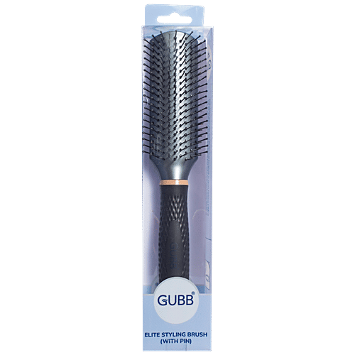 Buy Gubb Styling Hair Brush Elite Range, With Pin For Cleaning