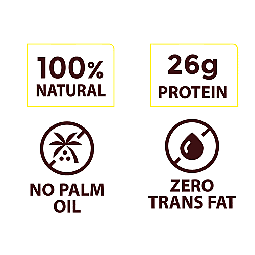 LA Americana Peanut Butter - With Jaggery, Crunchy, 23g Protein, Zero Trans Fat, 350 g  