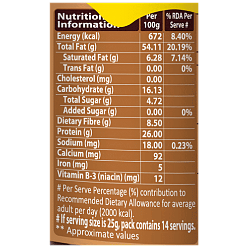 Buy LA Americana Peanut Butter Unsweetened, Crunchy, 26 g Protein