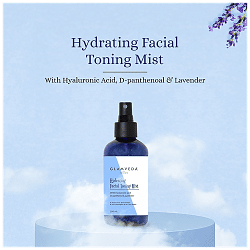 Buy Glamveda Hydrating Facial Toning Mist With Hyaluronic Acid
