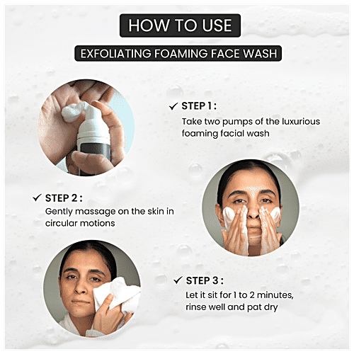 Buy ThriveCo Exfoliating Foaming Face Cleanser With AHA+BHA Boosts