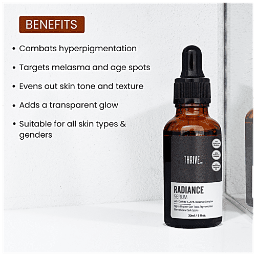 ThriveCo Radiance Serum - Fights Uneven Skin Tone & Pigmentation, 30 ml