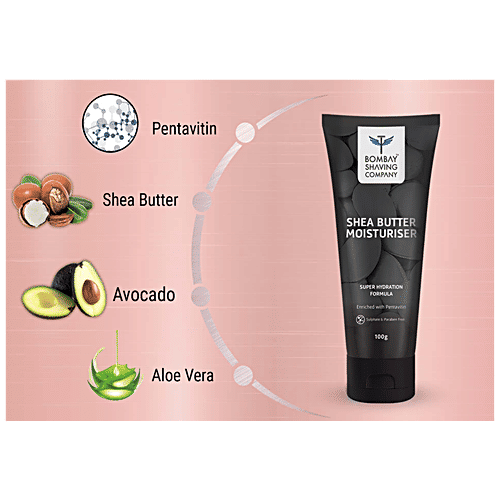Bombay Shaving Company Shea Butter Moisturiser, 100 g
