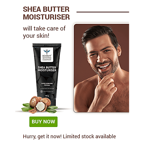 Bombay Shaving Company Shea Butter Moisturiser, 100 g