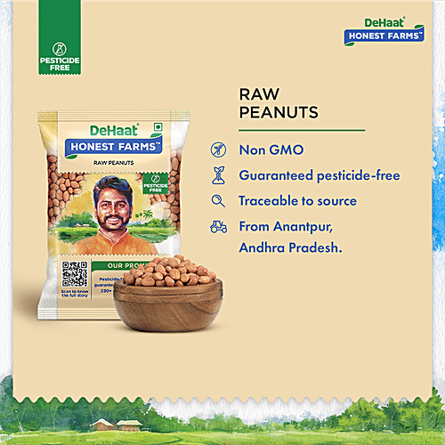 Buy Dehaat Honest Farms Raw Peanuts Pesticide Free Online at Best