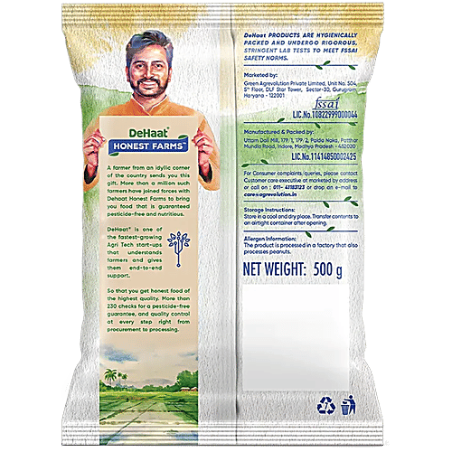Dehaat Honest Farms Unpolished Urad Whole - Pesticide Free, 500 g  