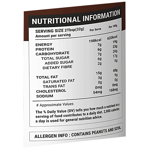 Beanut Chocolate Peanut Butter - Crispy, Rich In Protein & Fibre, No Trans Fat, 1 kg  