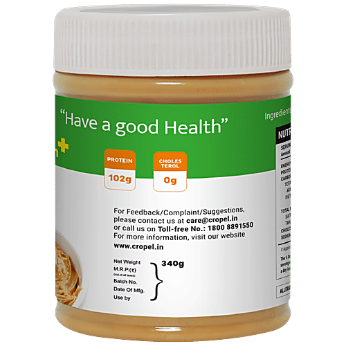 Buy Beanut 100 Natural Peanut Butter Crunchy, Rich In Protein