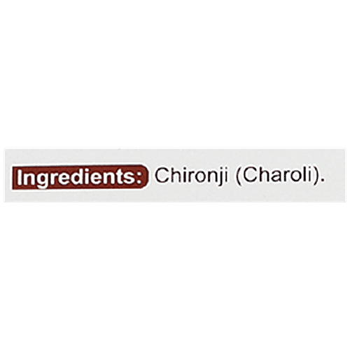 Nutraj Bactopure Chironji Seeds - Charoli, Tested Pathogen Free, 100 g Mono Carton 