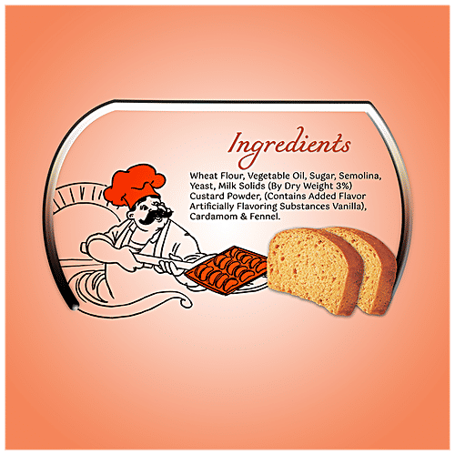 Buy Bharat Bazaar Suji Rusk Instant Energy, Aids In Weight Loss