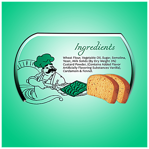 Bharat Bazaar  Saunf & Elaichi Rusk, 600 g  