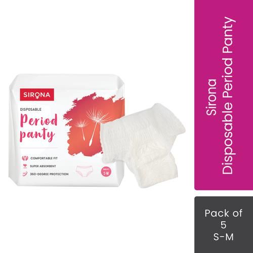 Buy SIRONA Disposable Period Panties for Sanitary Protection for