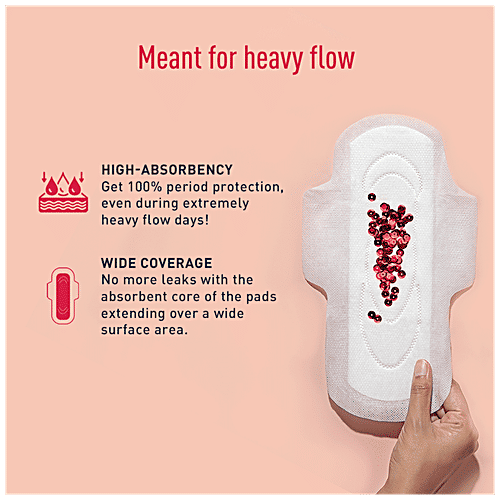 Buy SIRONA Rash Free Sanitary Pads XL+, Cottony Soft, High Absorbency, Toxic Free Online at