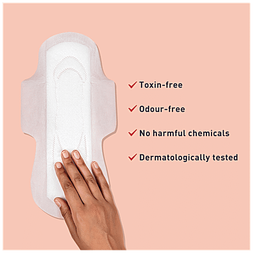 Buy SIRONA Rash Free Sanitary Pads XL+, Cottony Soft, High Absorbency, Toxic Free Online at