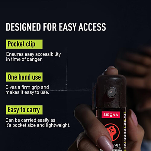 Impower Self Defence Pepper Spray for Woman Safety - 55 ML (Pack of 1), 55 ml  