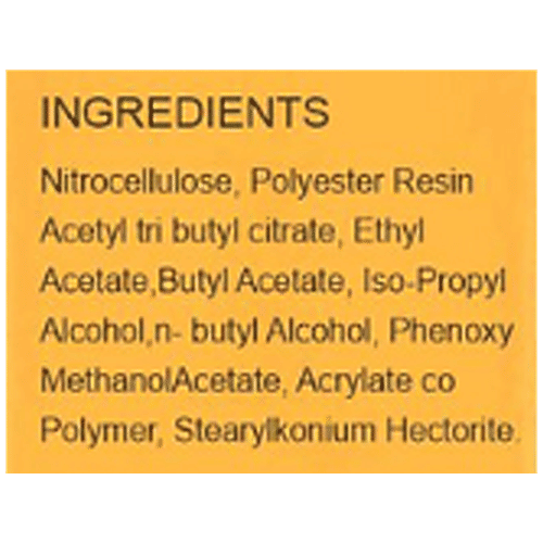 Ellement Co 9-Free Breathable Nail Lacquer - Vegan, Long-Lasting, High Shine, 10 ml Sundaze 