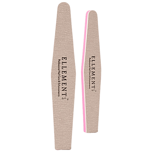 Ellement Co 3 Way Buffer 150/100/180 - Manicure Essentials, Skin-Friendly, 15 g  