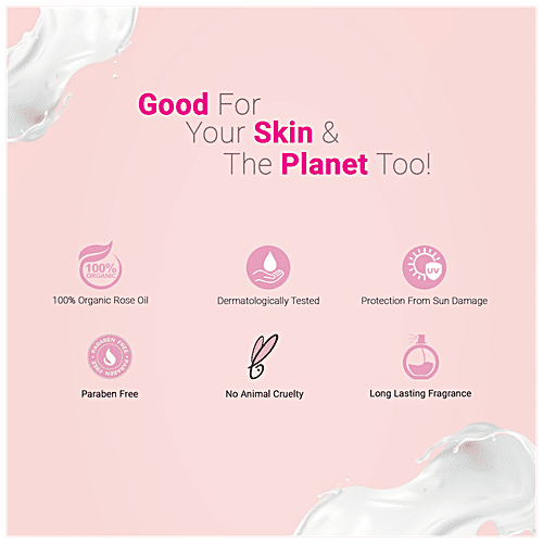 Dabur Gulabari Moisturising Body Lotion - Rose Glow, Non-Greasy, For Dull & Dry Skin, 200 ml  