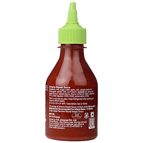 Flying Goose Sriracha Wasabi Sauce - Adds Flavour, 200 ml