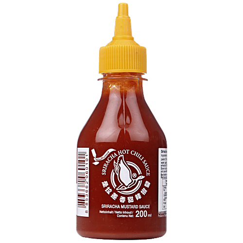 Flying Goose Sriracha Mustard Sauce - Rich & Creamy, 200 ml Delicious & Fiery
Hygienically Packed