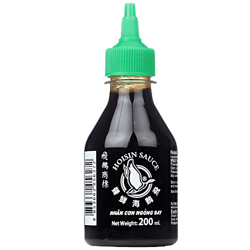 Flying Goose Hoisin Sauce - Thick, Aromatic, Sweet & Salty Flavour, 200 ml Thick, Aromatic
Sweet & Salty Flavour