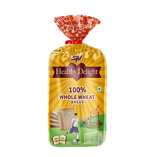 Buy SPV FOODS Healthy Delight Whole Wheat Bread Fibre Rich Online at