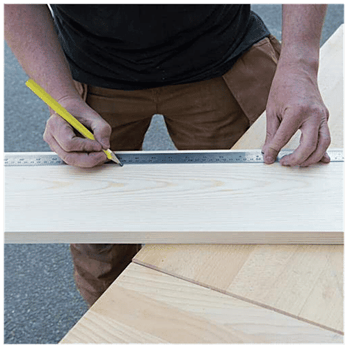 Se7en Double Sided Steel Ruler/Scale - 30 cm, 1 pc  Flexible, Durable
 Accurate Measurements